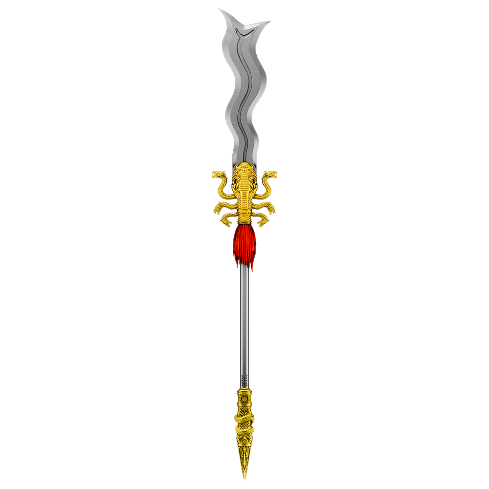 image of the Zhang Fei's Serpent Spear 2 oz Silver Coin