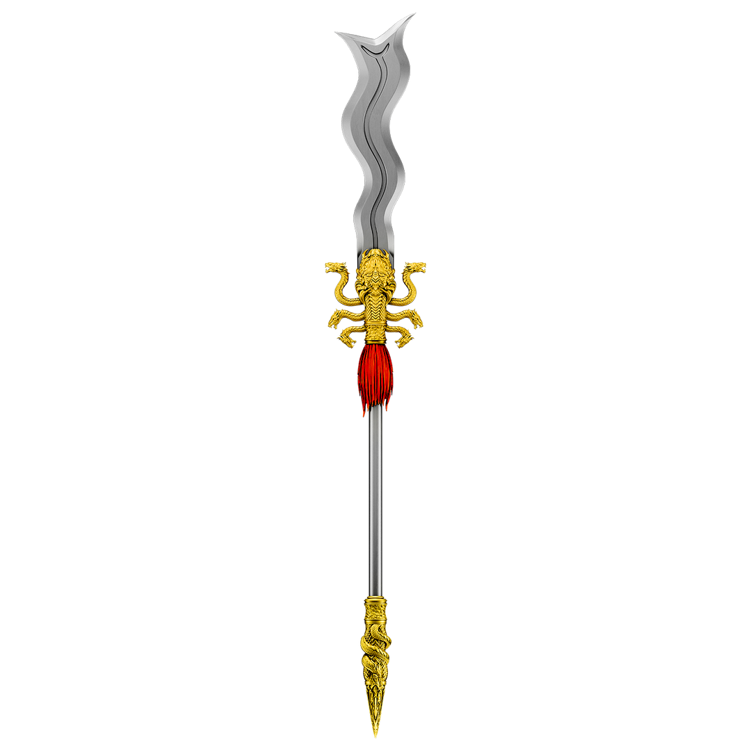 image of the Zhang Fei's Serpent Spear 2 oz Silver Coin