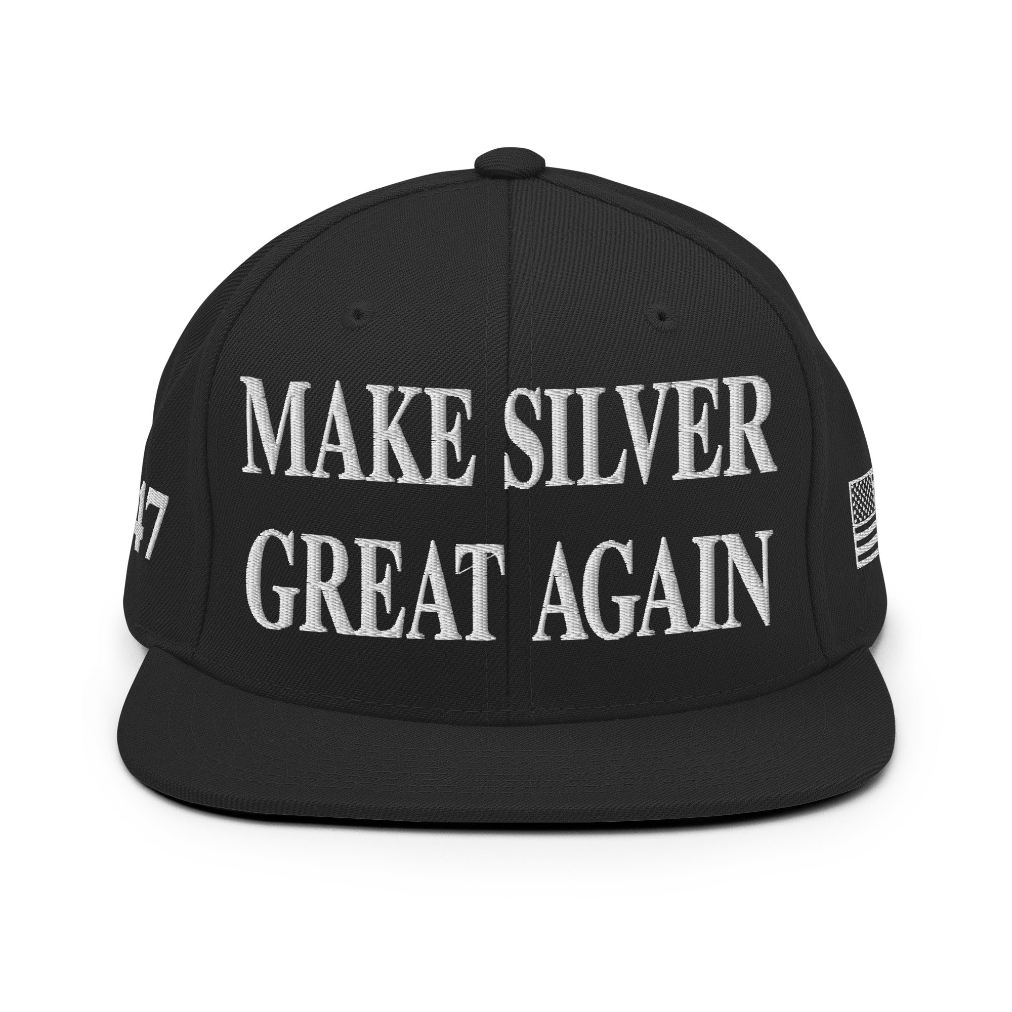Make Silver Great Again Snapback Hat by Spectres