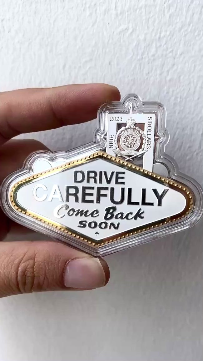 Welcome to Fabulous Las Vegas 2 oz Pure Silver Coin