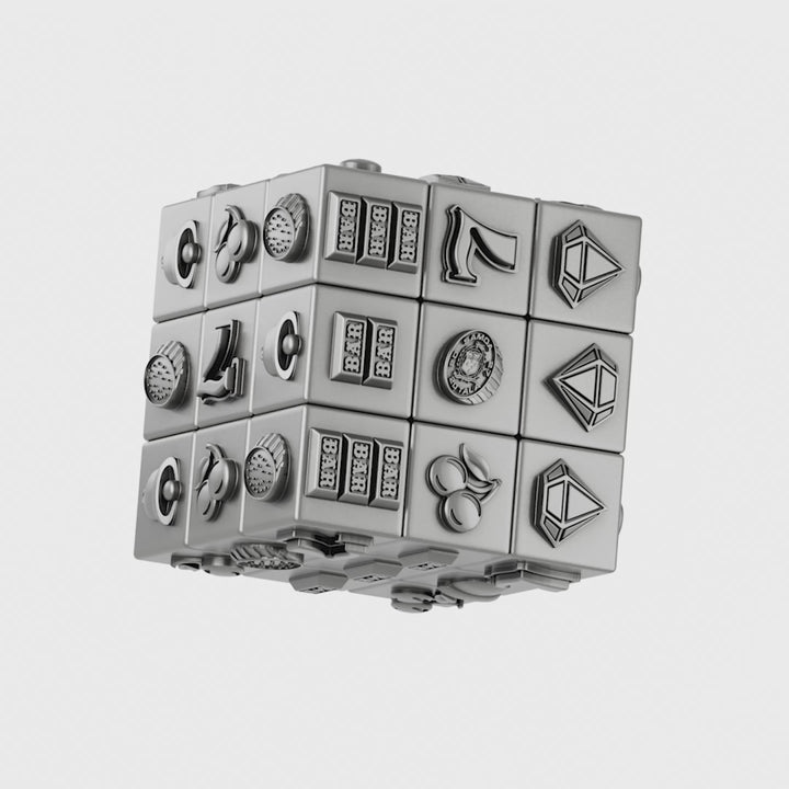 Jackpot Cube 580 g Fully Functional Silver Coin