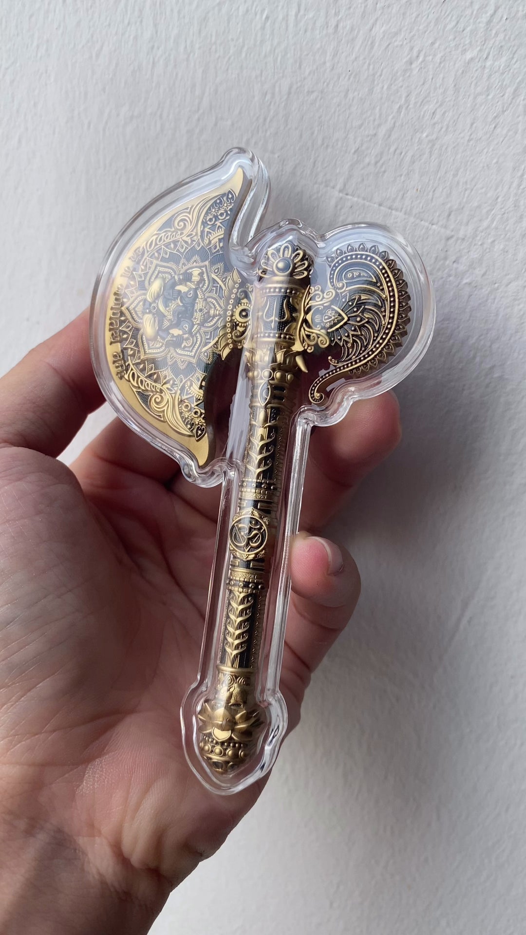 Axe of Ganesha (Parashu) 5 oz Pure Silver Coin