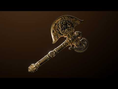 Axe of Ganesha (Parashu) 5 oz Pure Silver Coin