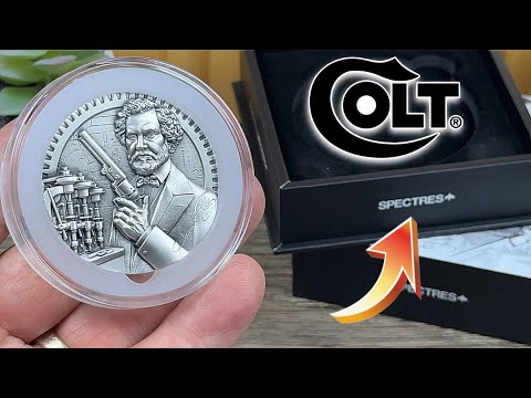 video product review of the samuel colt 2 oz silver coin