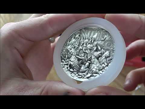 video product review of the napoleon 2 oz silver coin