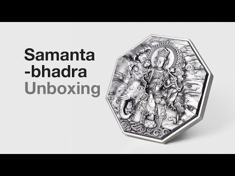Samantabhadra 5 oz Silver Coin