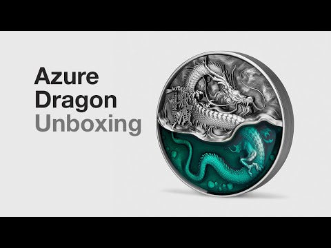 Ao Guang/ The Azure Dragon 2 oz Silver Coin