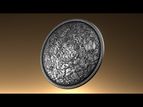 promotional video of the ghisi shield silver coin