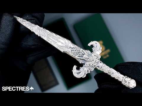 packaging unboxing video of the laevateinn loki sword 1 oz silver collectible