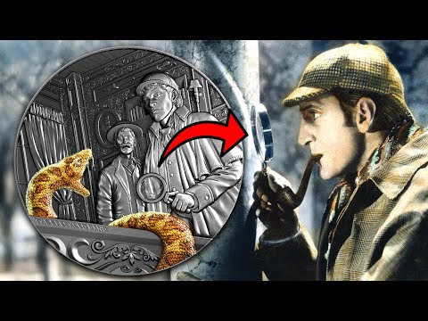 promo video of the sherlock holmes 2 oz silver coin