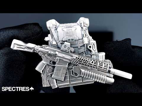packaging unboxing video of the usa bulletproof vest 2 oz silver collectible