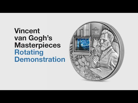 Vincent van Gogh's Masterpieces 5 oz Silver Coin