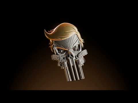 Trump Punisher 1 oz Pure Silver Collectible