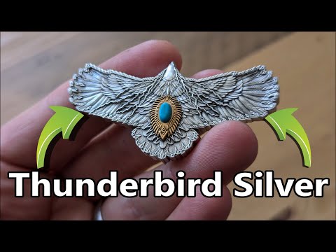 video of a product review of the thunderbird silver coin