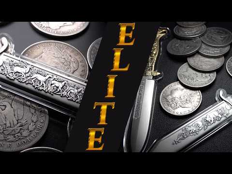 Theodore Roosevelt's Bowie Knife 2 oz Pure Silver Coin