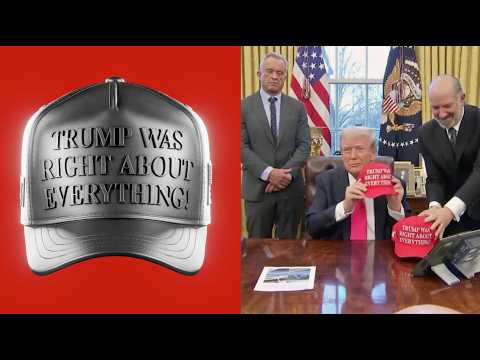 Trump Was Right About Everything Hat 1 oz Pure Silver Collectible