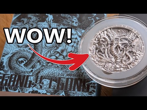video review of the gonggong 2 oz silver coin