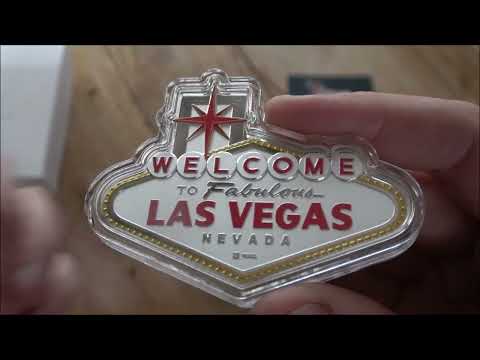 Welcome to Fabulous Las Vegas 2 oz Pure Silver Coin