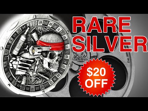 video review of the russian roulette silver coin