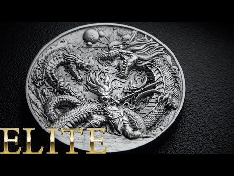product review video of the zhu rong silver coin