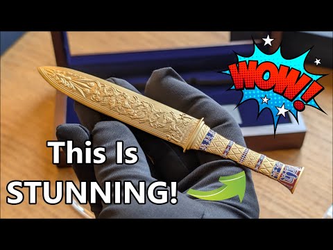 video product review of the king tutankhamun's dagger 2 oz silver coin