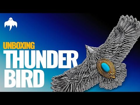 video of the thunderbird silver coin packaging unboxing