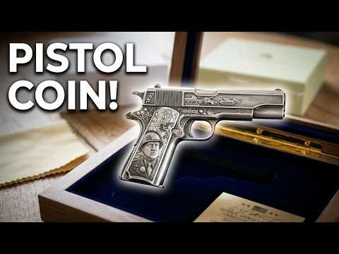 General Patton's 1911 2 oz Pure Silver Coin