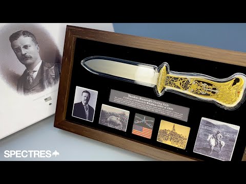 video of the product review of theodore roosevelt hunting knife